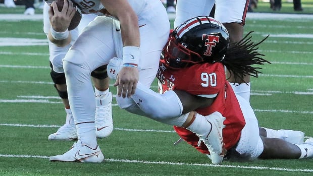 Devin Drew defensive lineman Texas Tech